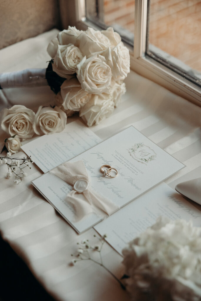 Bridal accessories photographed at diamond mills by brooklyn wedding photographer