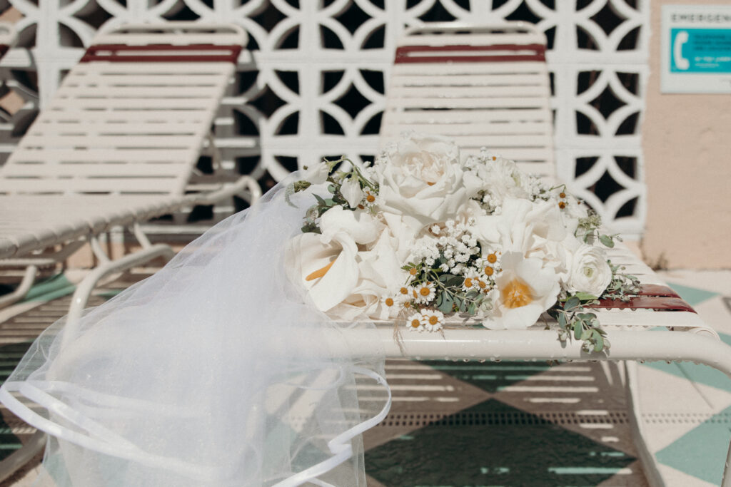 Bridal bouquet photographed at charleston by brooklyn elopement photographer