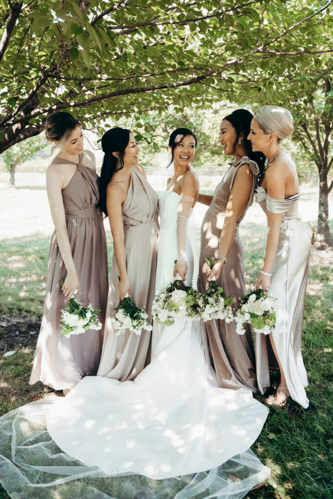 Wedding party photographed by brooklyn wedding photographer at maritime parc