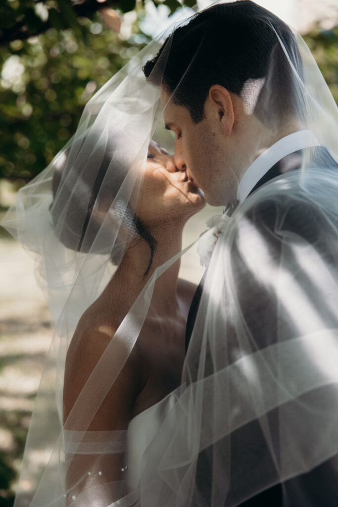 Couple photographed at maritime parc by brooklyn wedding photographer