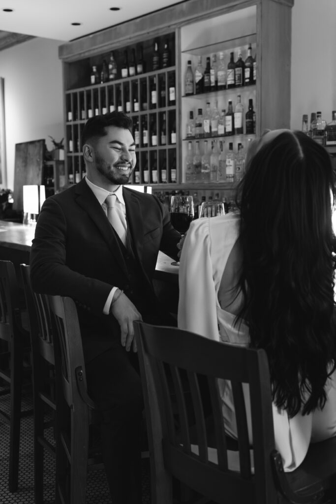 Couple photographed at hudson new york by brooklyn elopement photographer