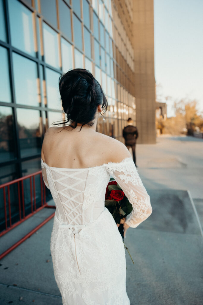 First look at nyack new york wedding venue