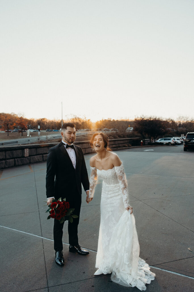 First look at nyack new york wedding venue