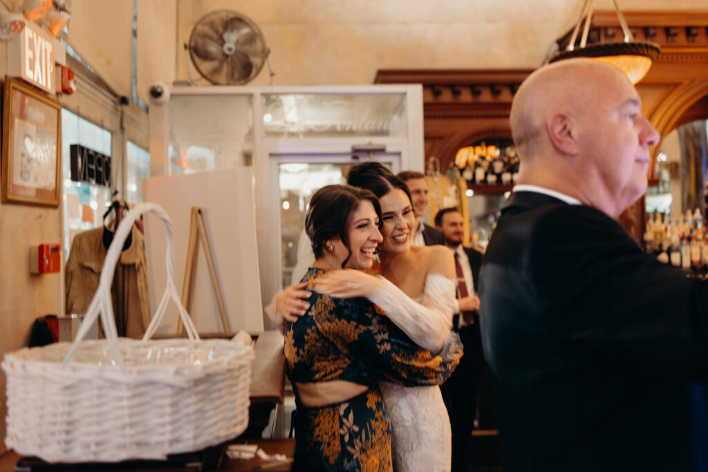 Wedding reception photographed by brooklyn wedding photographer at nyack new york