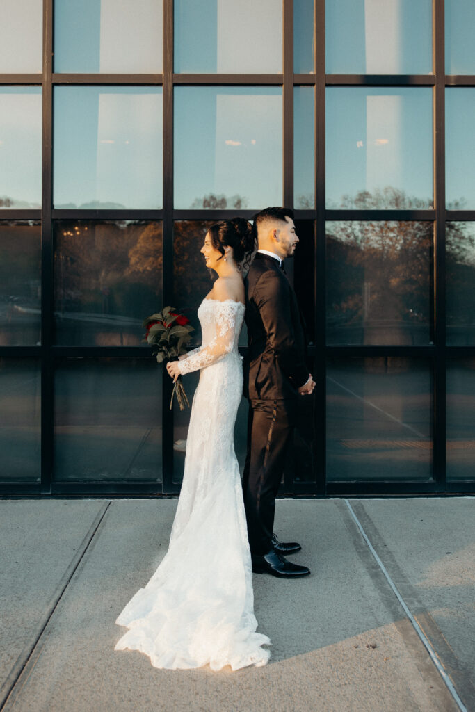 First look at nyack new york wedding venue