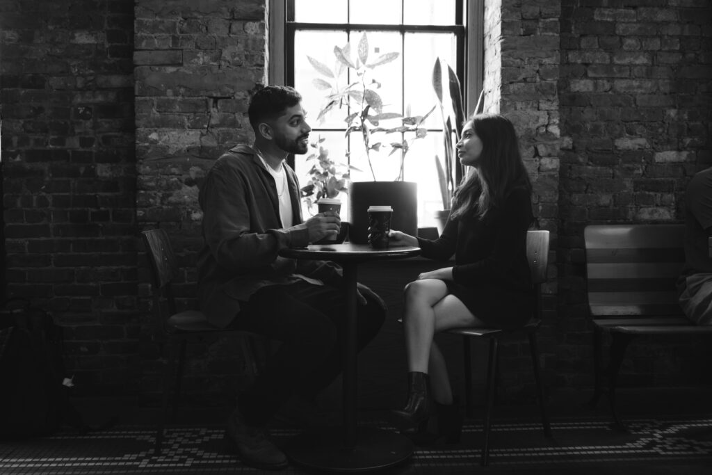 Couple photographed in west village by a new york engagement photographer