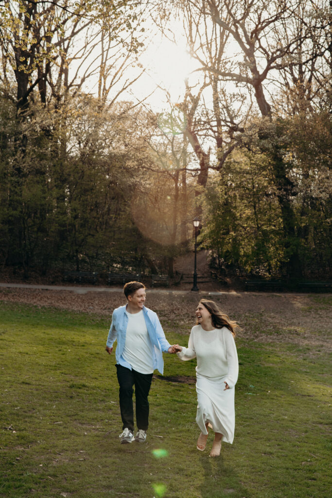 Prospect Park Engagement Session by Brooklyn Engagement Photographer