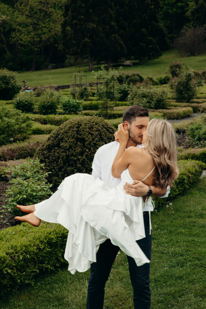 Engagement Session at Deep Cut Gardens by New Jersey Engagement Photographer