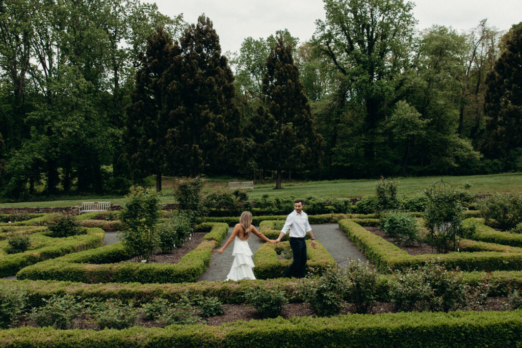 Engagement Session at Deep Cut Gardens by New Jersey Engagement Photographer