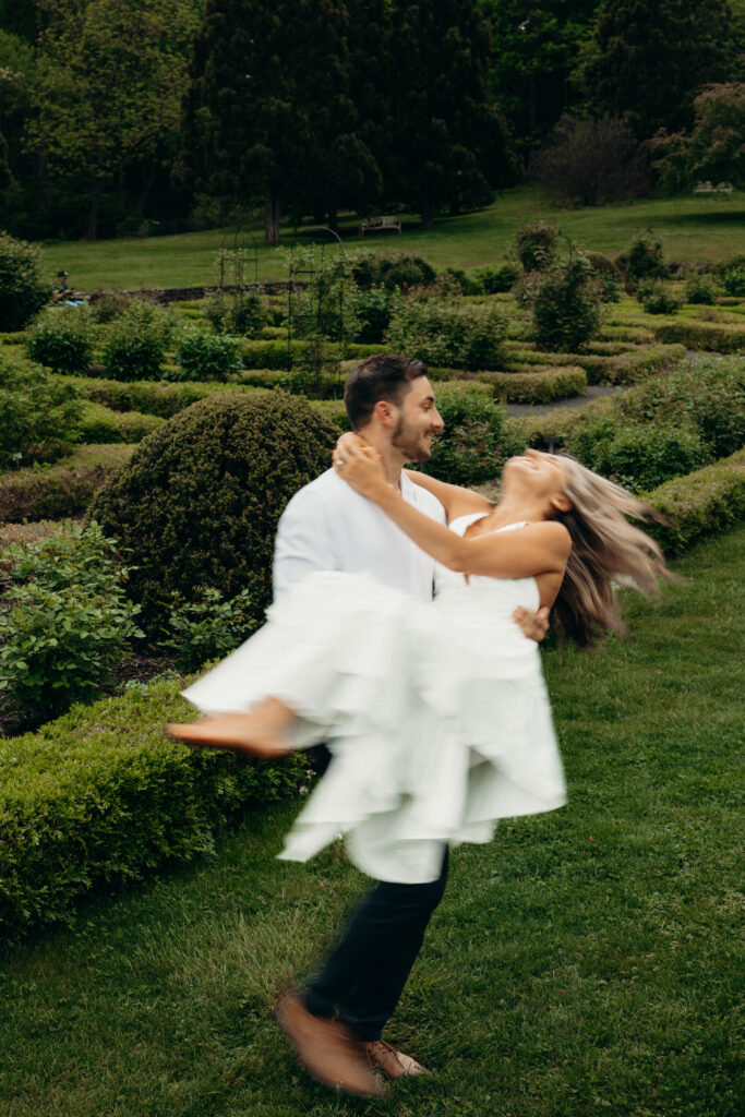 Engagement Session at Deep Cut Gardens by New Jersey Engagement Photographer