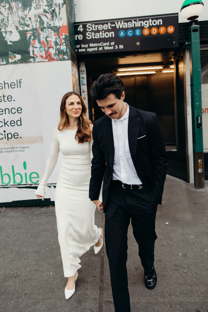 West Village couples session by NYC photographer