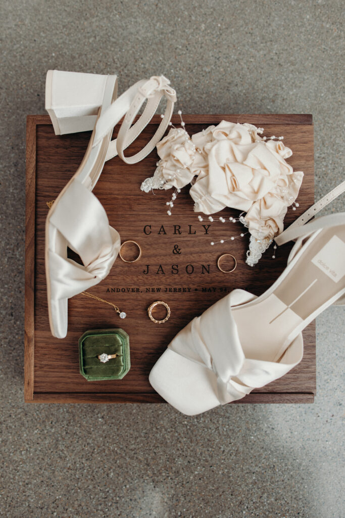 Bridal accessories at Perona Farms NJ