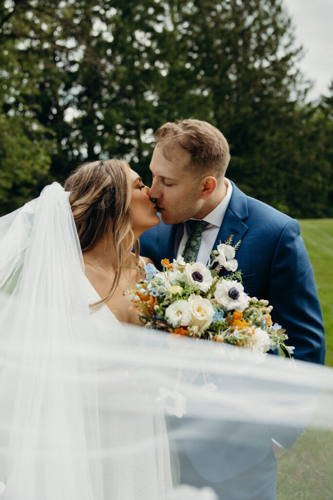 Couple portraits at Perona Farms NJ
