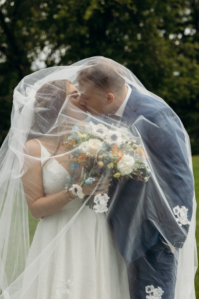 Couple portraits at Perona Farms NJ