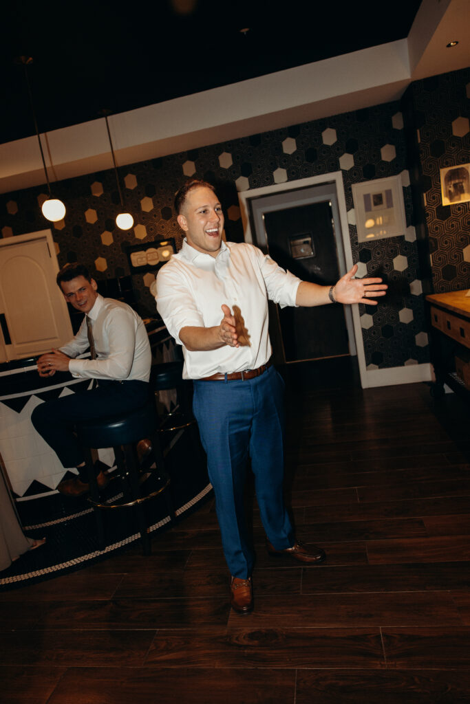 New jersey wedding photographer captures evening reception at Perona Farms NJ
