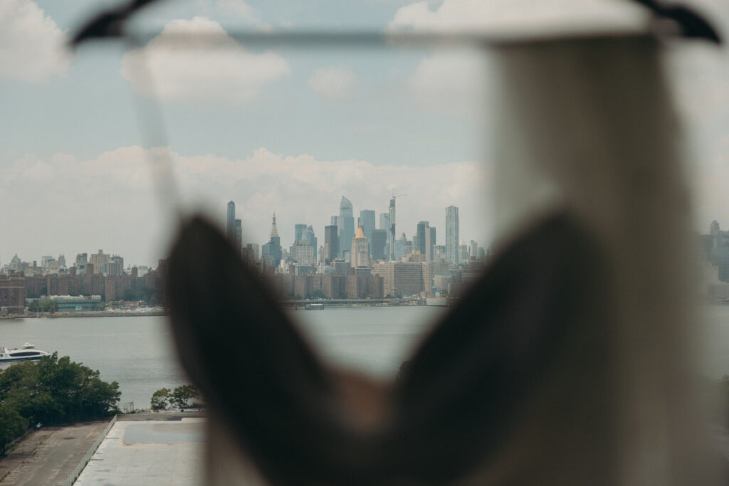 View of New York City from Brooklyn Winery