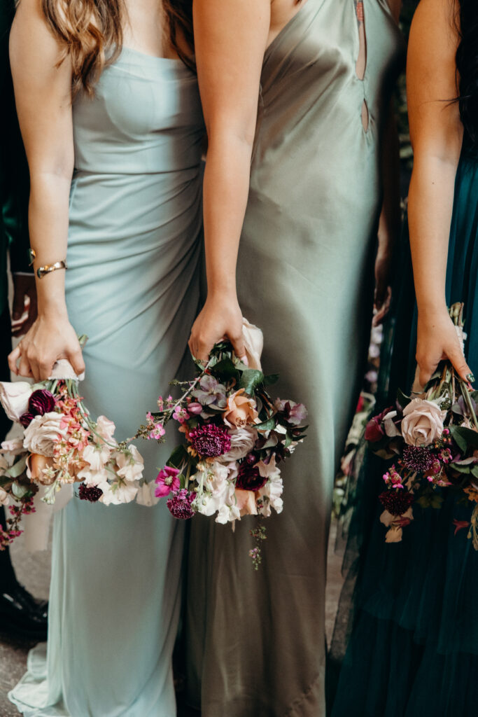 Wedding party at Brooklyn Winery