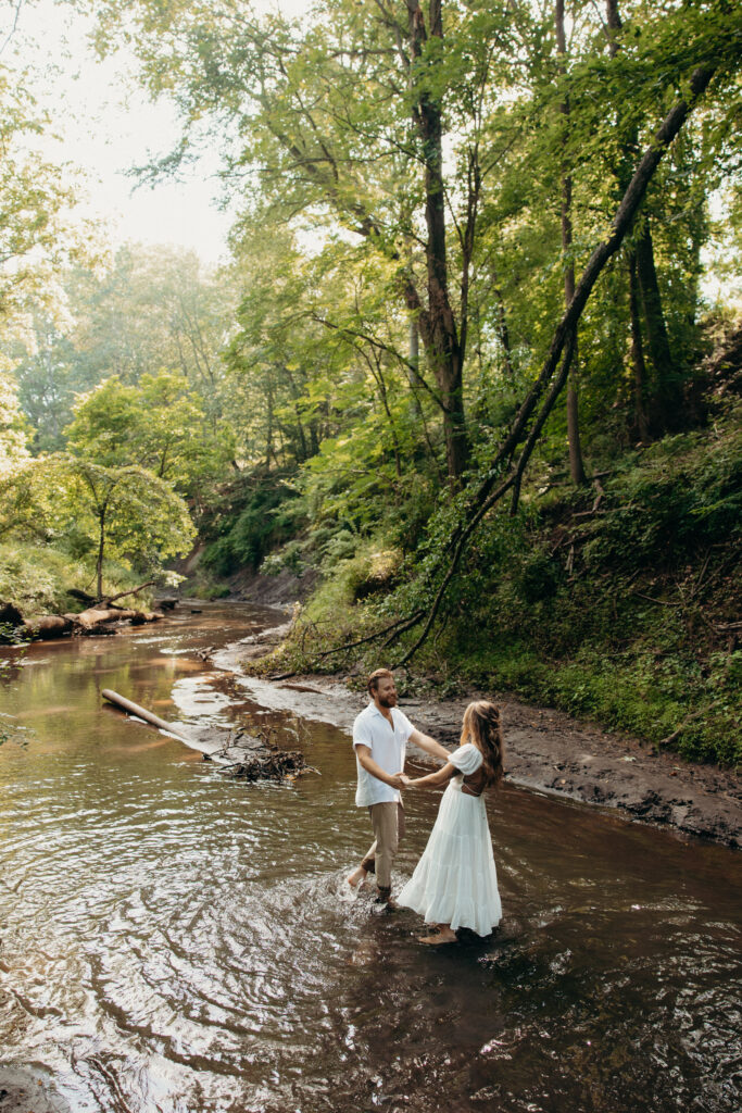 Central Jersey Park Engagement Photos by New Jersey Engagement Photographer