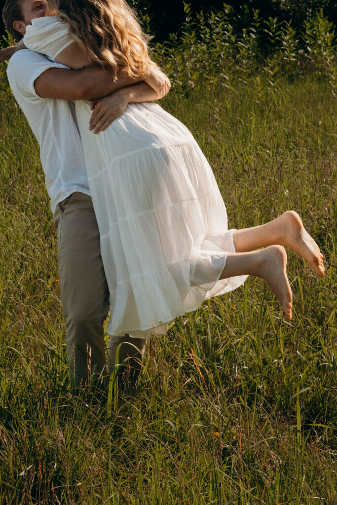 Central Jersey Park Engagement Photos by New Jersey Engagement Photographer