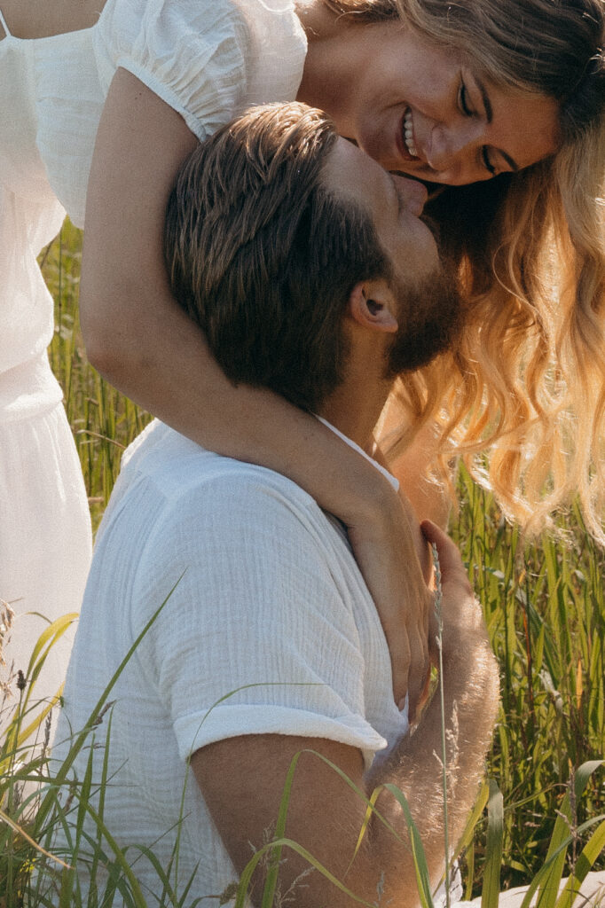 Central Jersey Park Engagement Photos by New Jersey Engagement Photographer