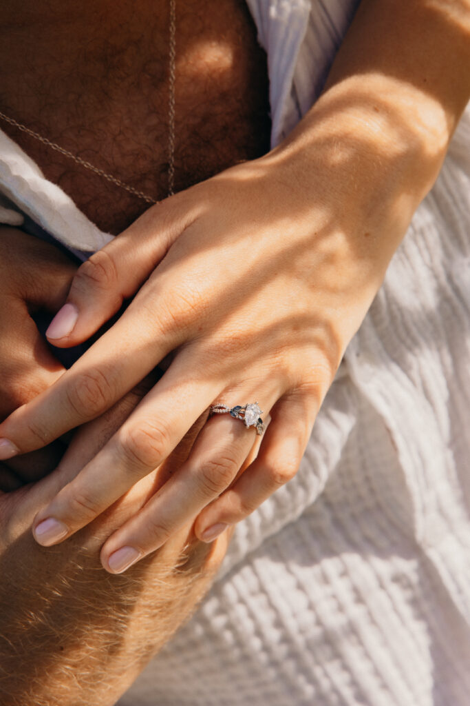Central Jersey Park Engagement Photos by New Jersey Engagement Photographer