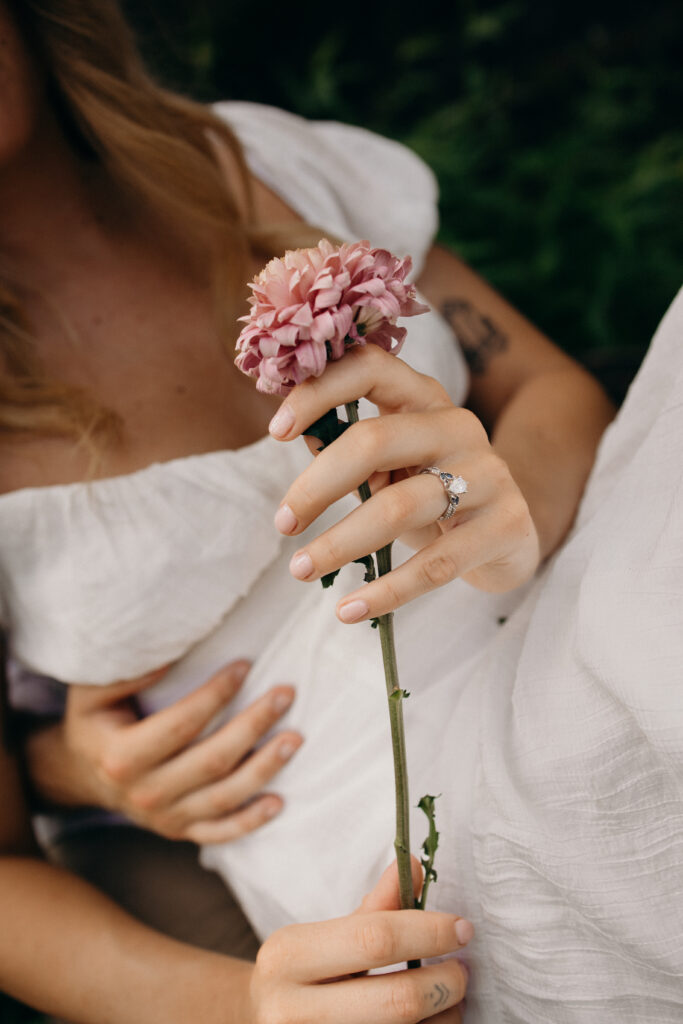 Central Jersey Park Engagement Photos by New Jersey Engagement Photographer