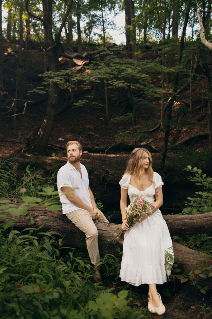 Central Jersey Park Engagement Photos by New Jersey Engagement Photographer