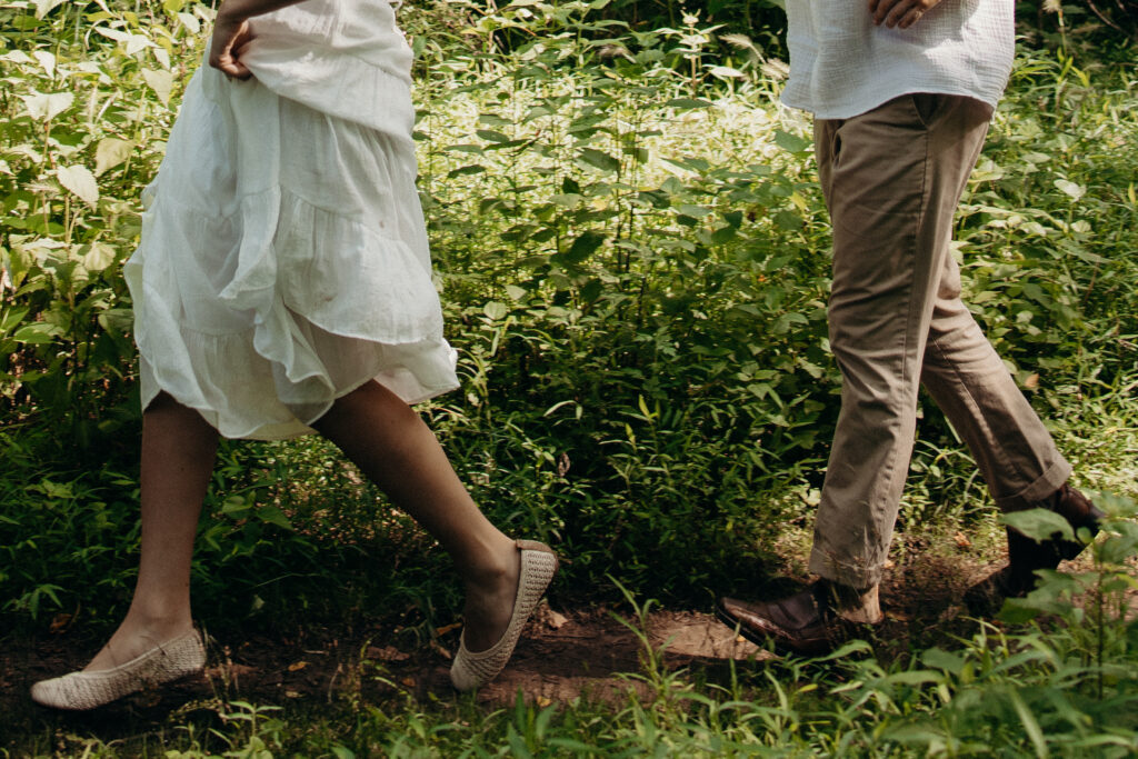 Central Jersey Park Engagement Photos by New Jersey Engagement Photographer