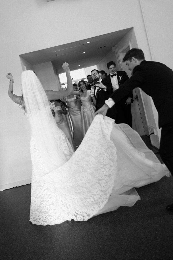 Wedding ceremony at 620 Loft & Garden