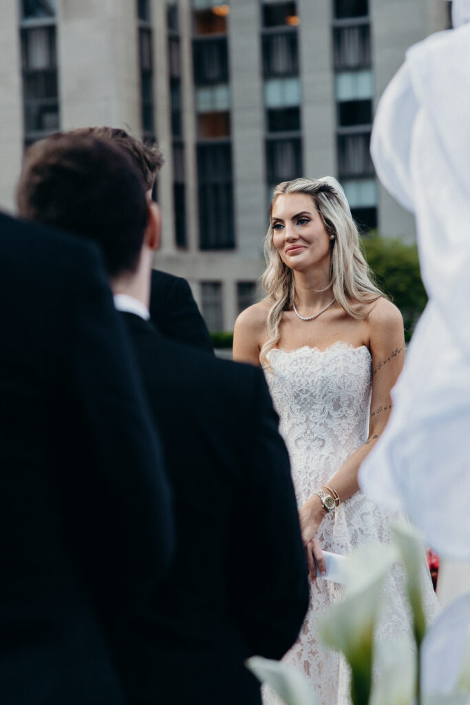 Wedding ceremony at 620 Loft & Garden