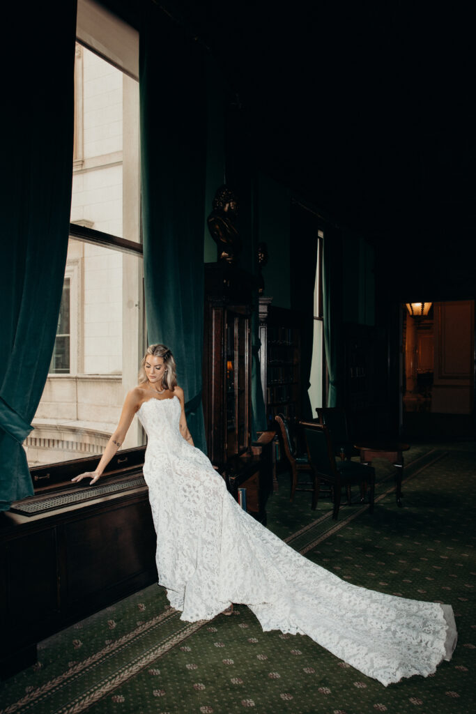 Bridal portrait at 620 Loft & Garden