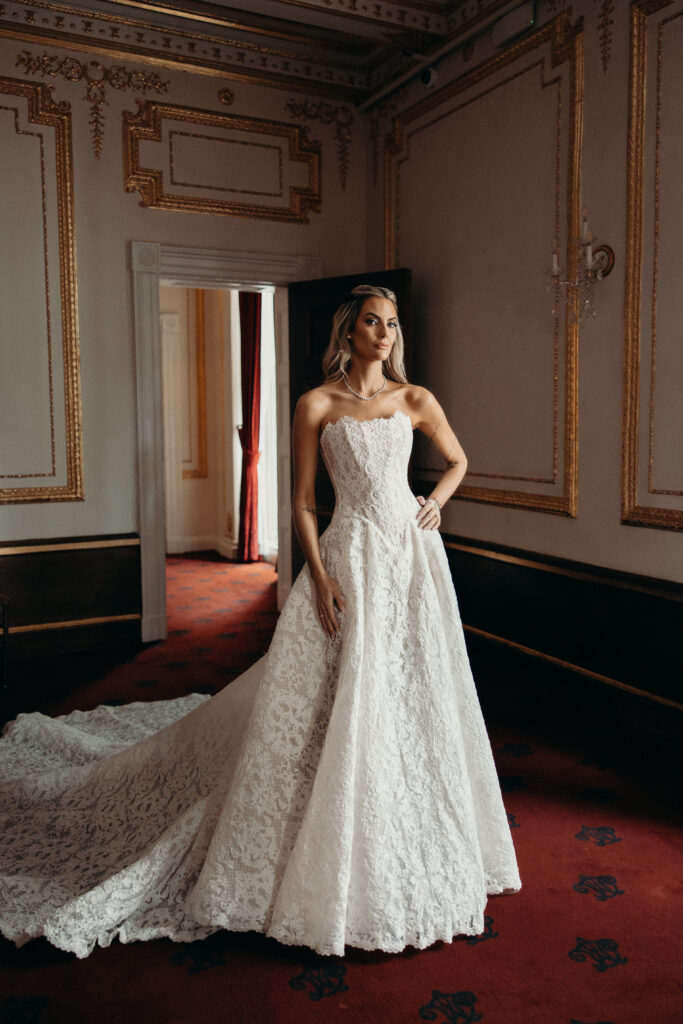 Bridal portrait at 620 Loft & Garden