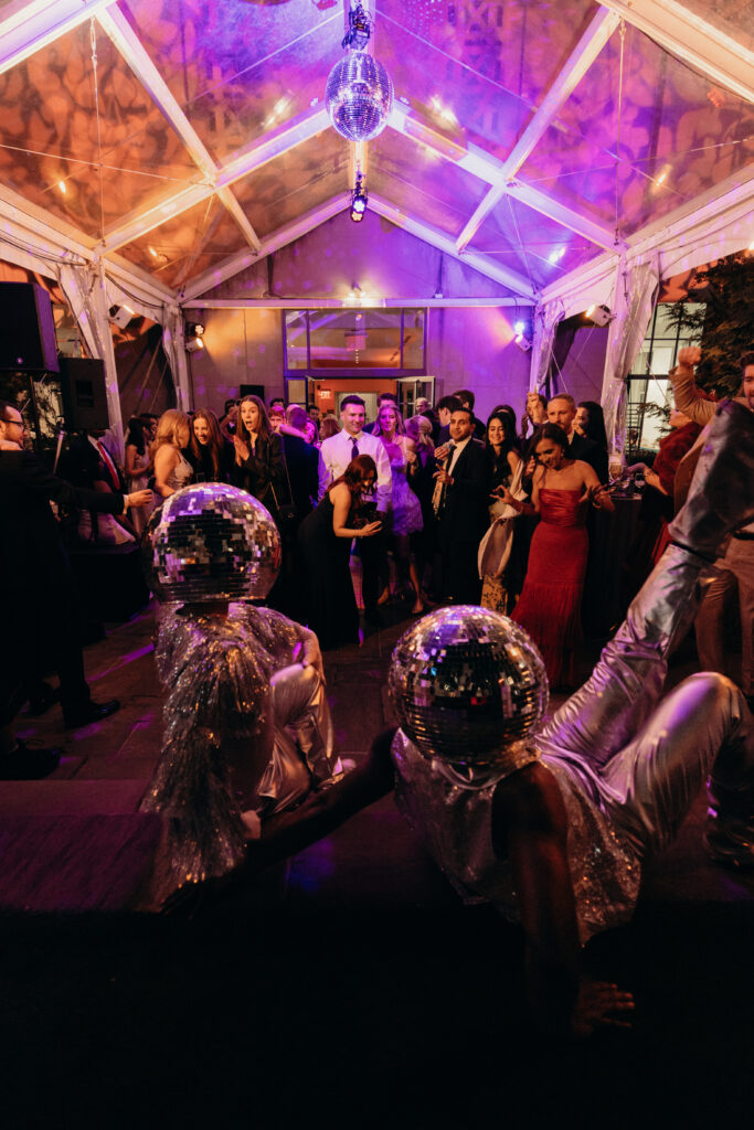 Wedding reception dancers at 620 Loft & Garden