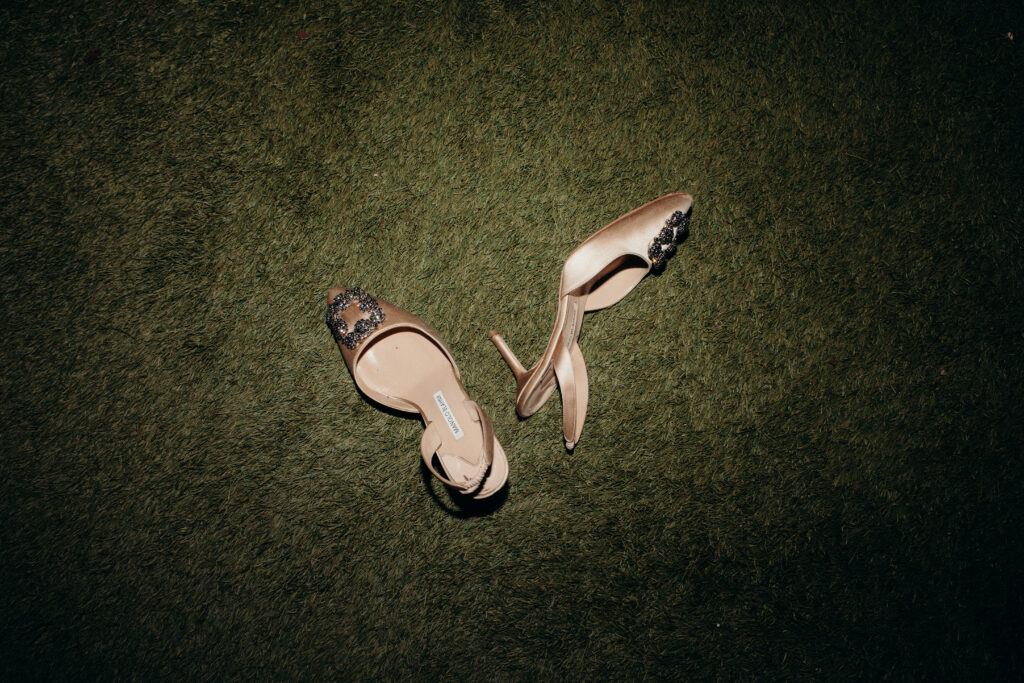 Bridal shoes at 620 Loft & Garden