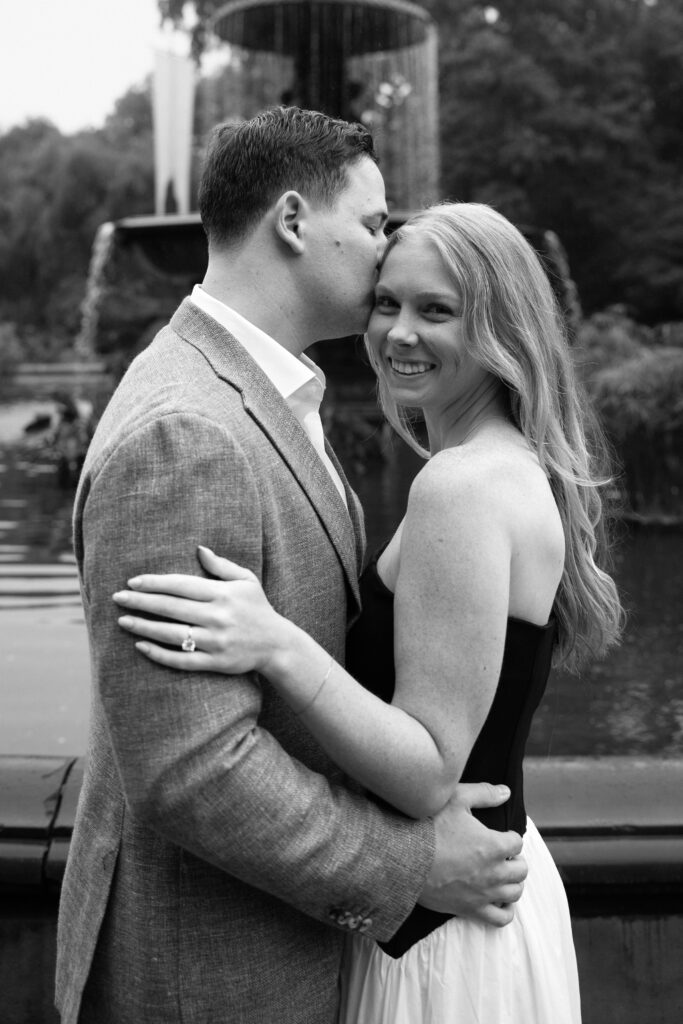 Central Park Engagement Photos by NYC Engagement Photographer