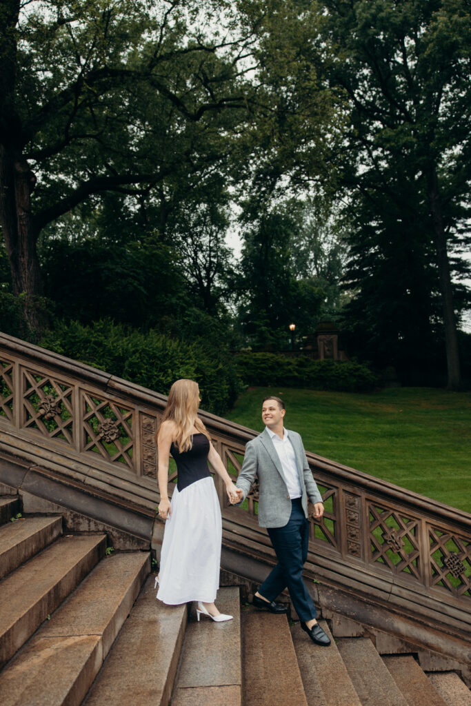 Central Park Engagement Photos by NYC Engagement Photographer