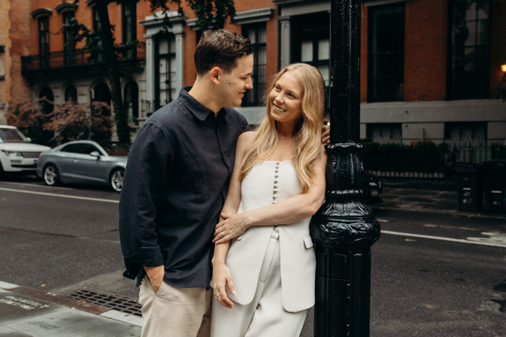 East Village Engagement Photos by NYC Engagement Photographer