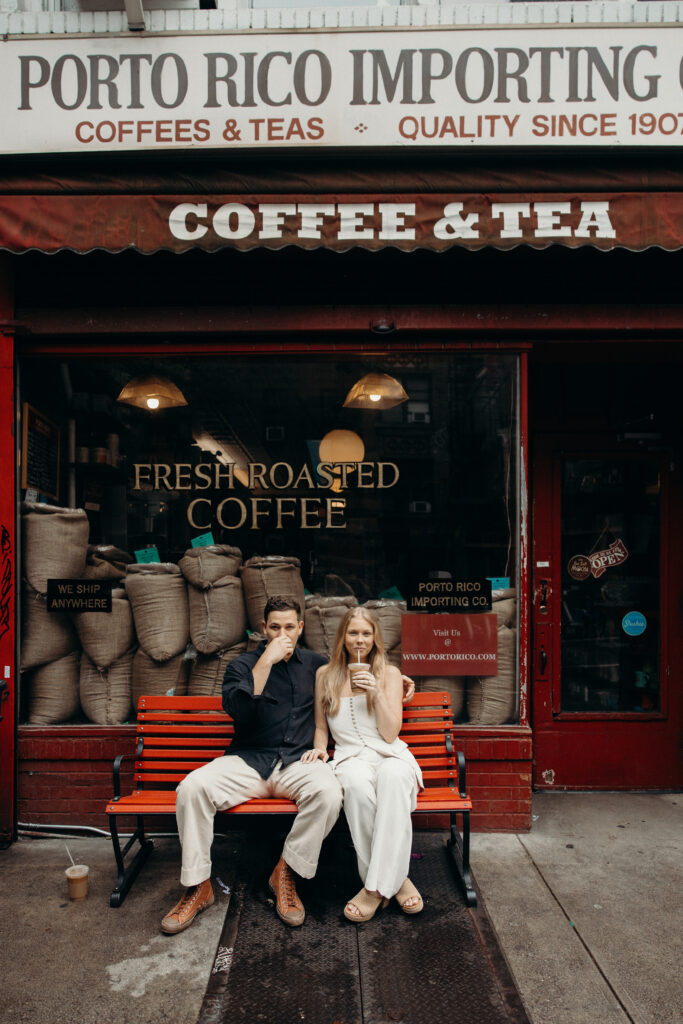 East Village Engagement Photos by NYC Engagement Photographer