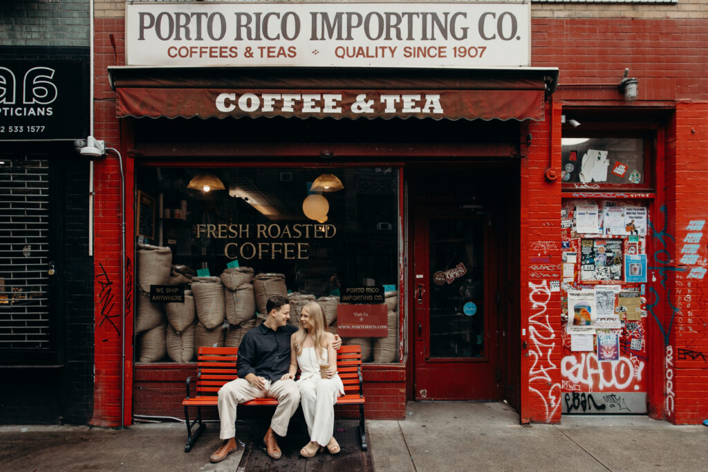 East Village Engagement Photos by NYC Engagement Photographer