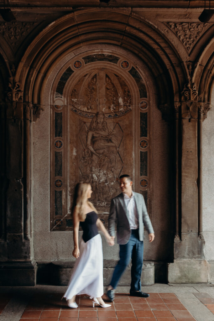 Central Park Engagement Photos by NYC Engagement Photographer