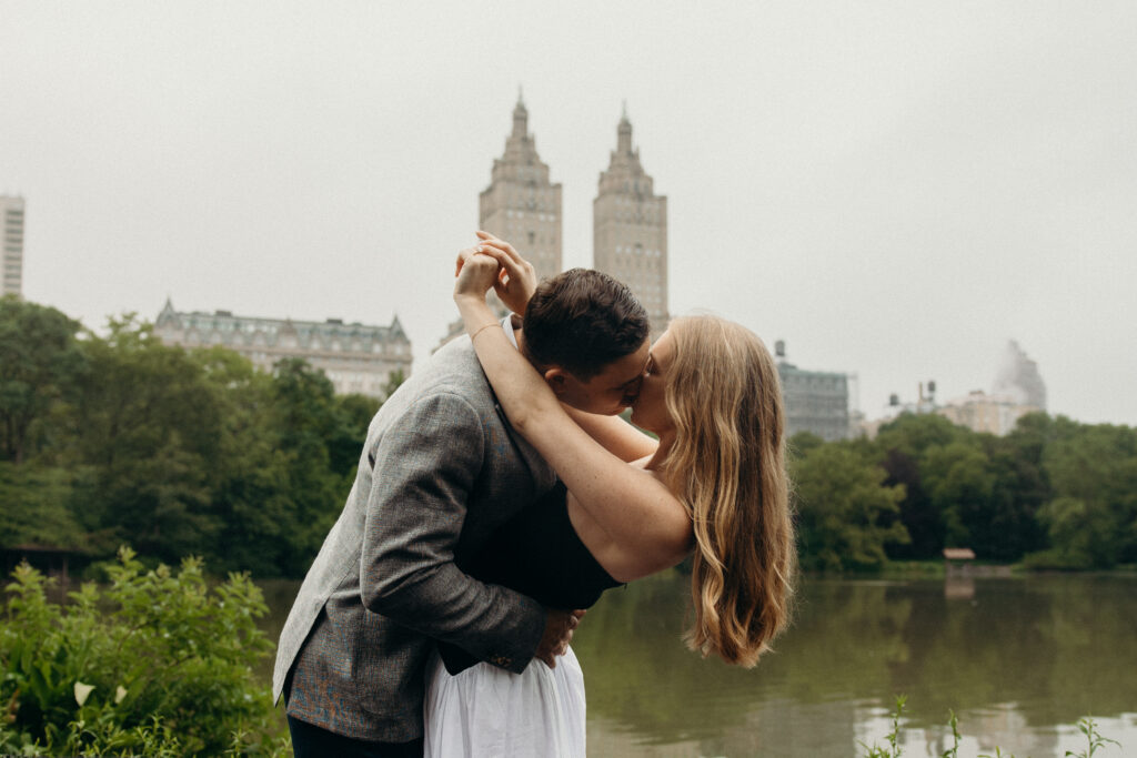 Central Park Engagement Photos by NYC Engagement Photographer