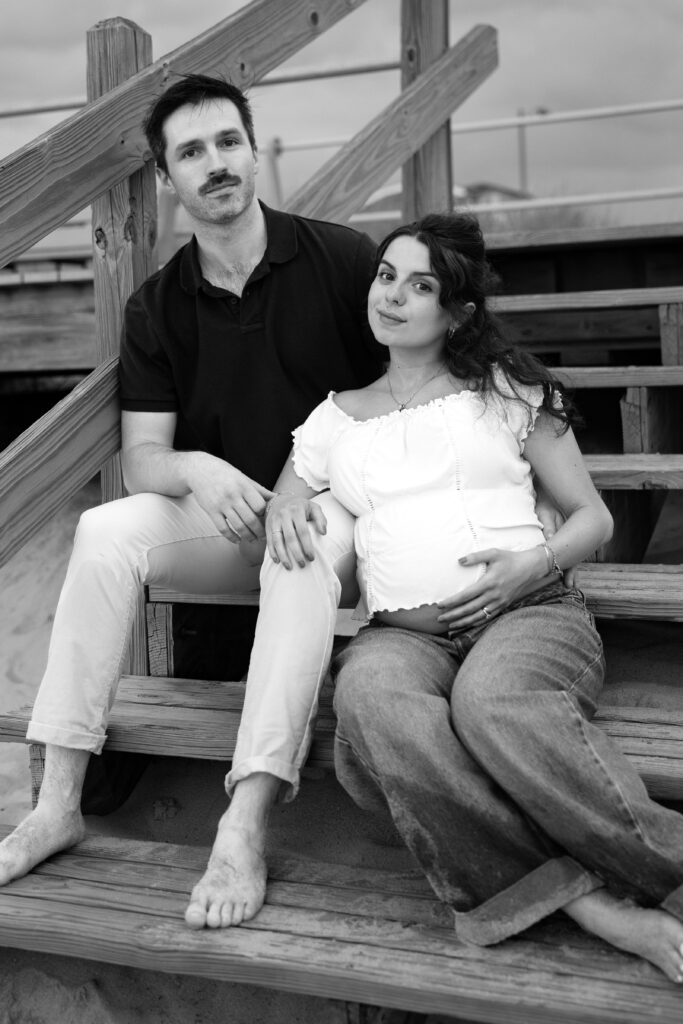 Maternity Photos at Spring Lake by New Jersey Photographer