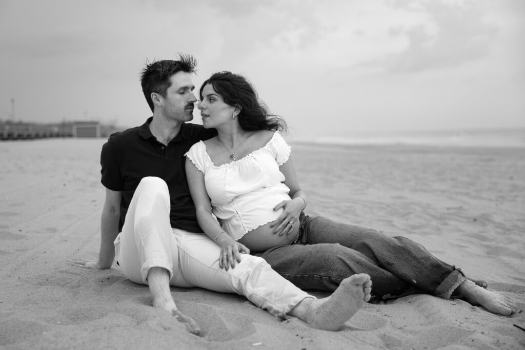 Maternity Photos at Spring Lake by New Jersey Photographer