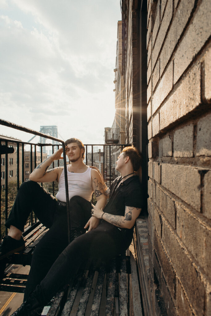 NYC Apartment Couple Photoshoot by NYC Couples Photographer