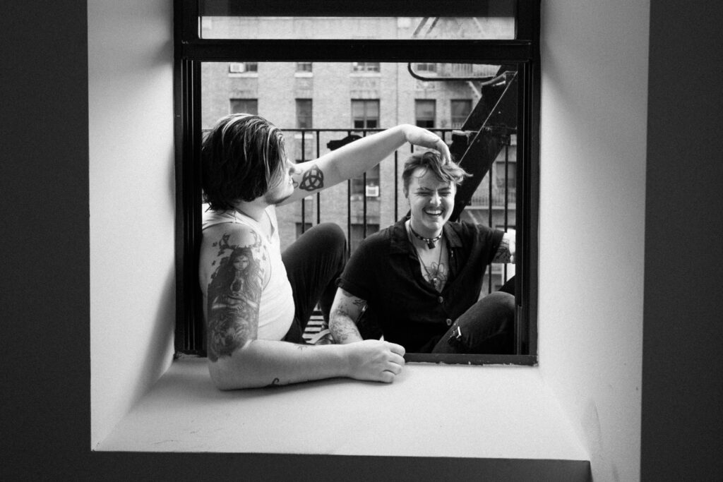 NYC Apartment Couple Photoshoot by NYC Couples Photographer