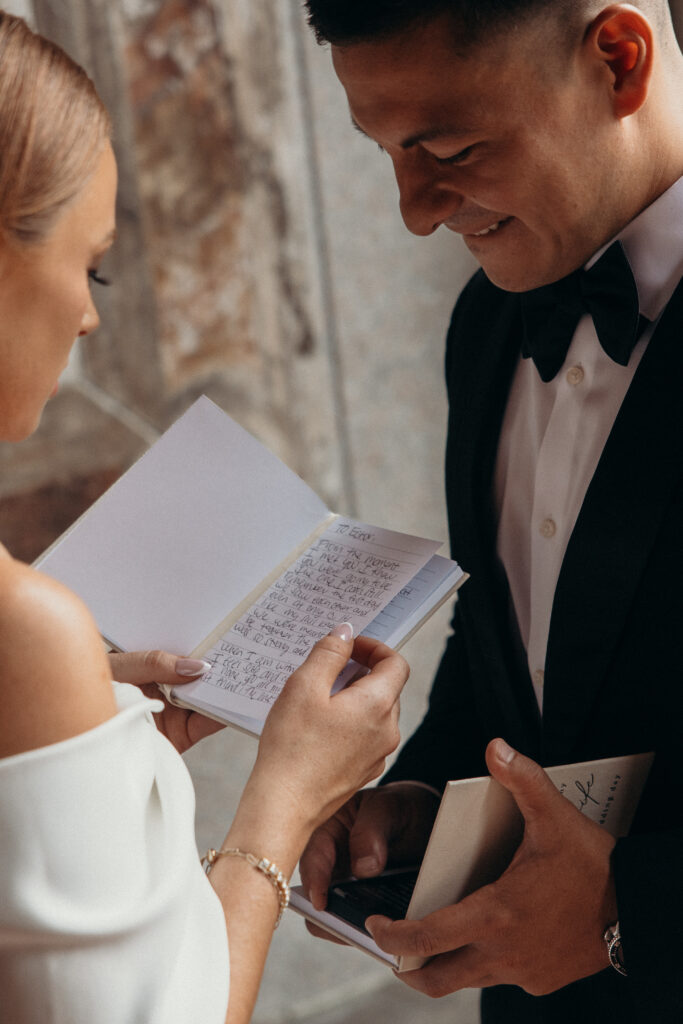 Couple photographed at central park by nyc elopement photographer
