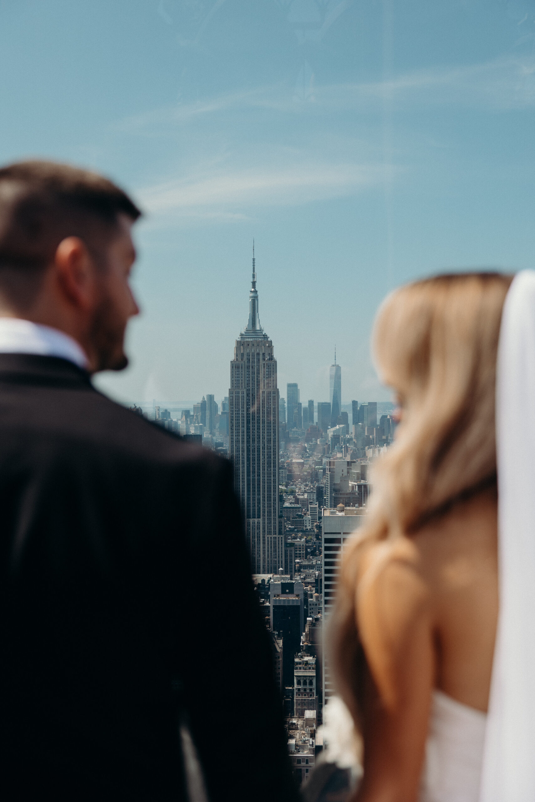 NYC elopement photographer captures the couple during their Central Park elopement.