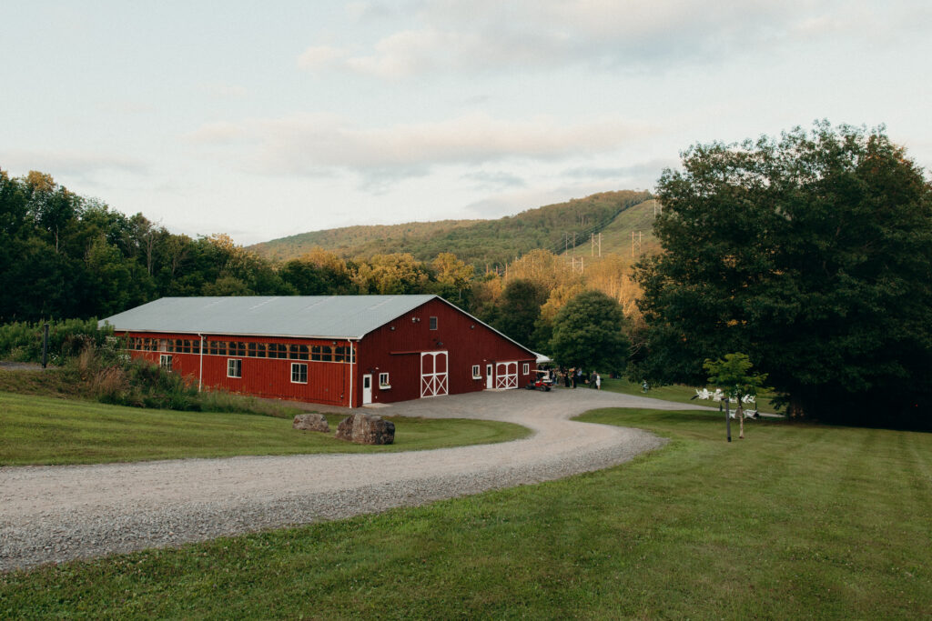 Wedding reception at Stonewall Estate