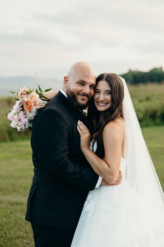 Couple portraits at Stonewall Estate wedding