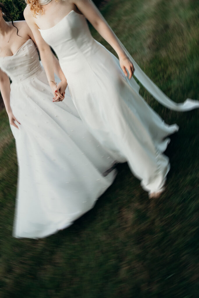 Wedding dresses at Mountainville Manor